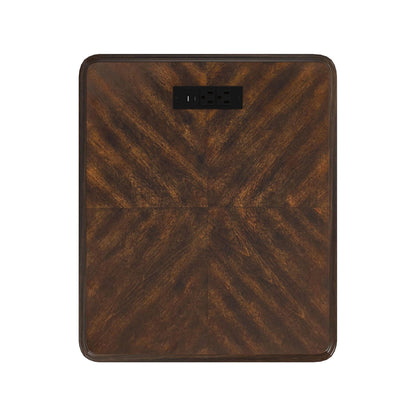 Phillipe - 2-Drawer Cabinet With USB - Cherry