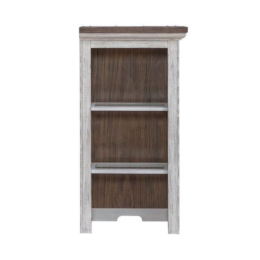 River Place - Right Pier Top - Riverstone White & Tobacco