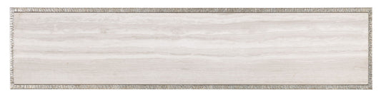 Melange - Sabre Console Table - Pearl Silver