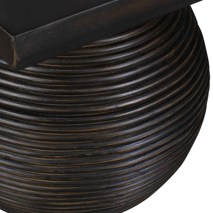 Kasson - Sphere Leg Coffee Table - Black