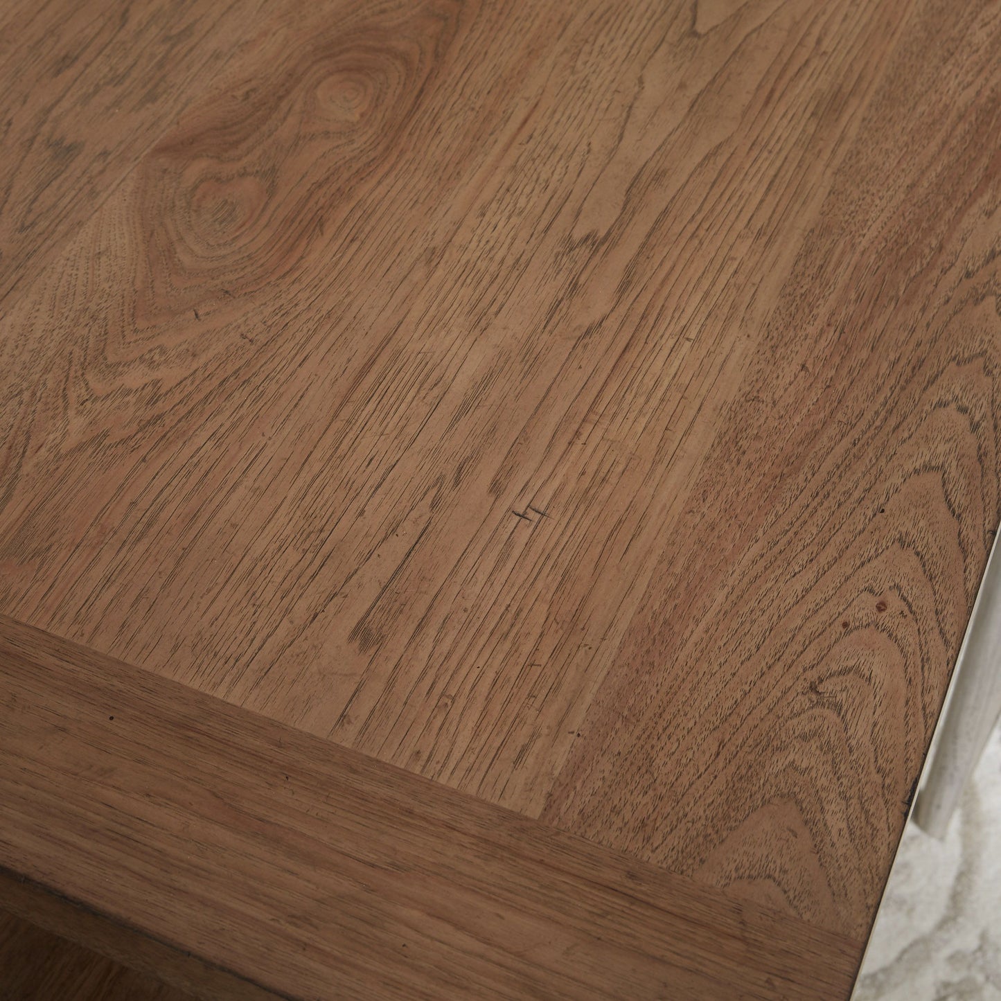 Farmhouse Reimagined - Trestle Table Top - Antique White / Chestnut Tops