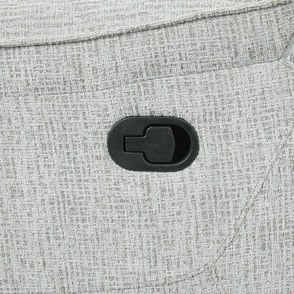 Chablis - Reclining Sofa - Mist Gray