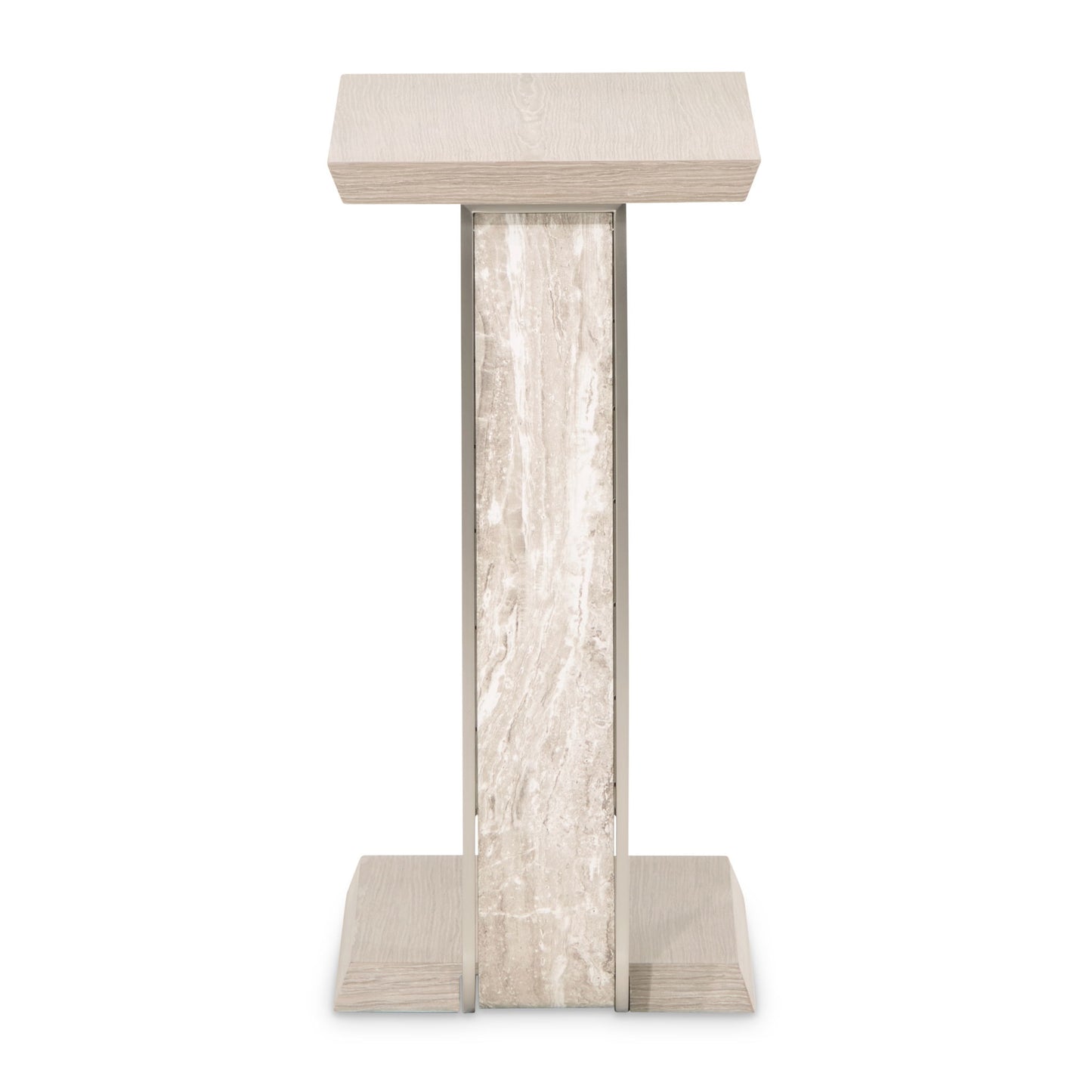 Lotus Bay - C-Shaped Accent Table - Sand