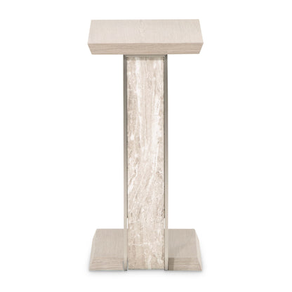 Lotus Bay - C-Shaped Accent Table - Sand