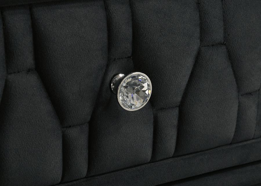 Lorient - Bedroom Set With LED Flame Box Dresser