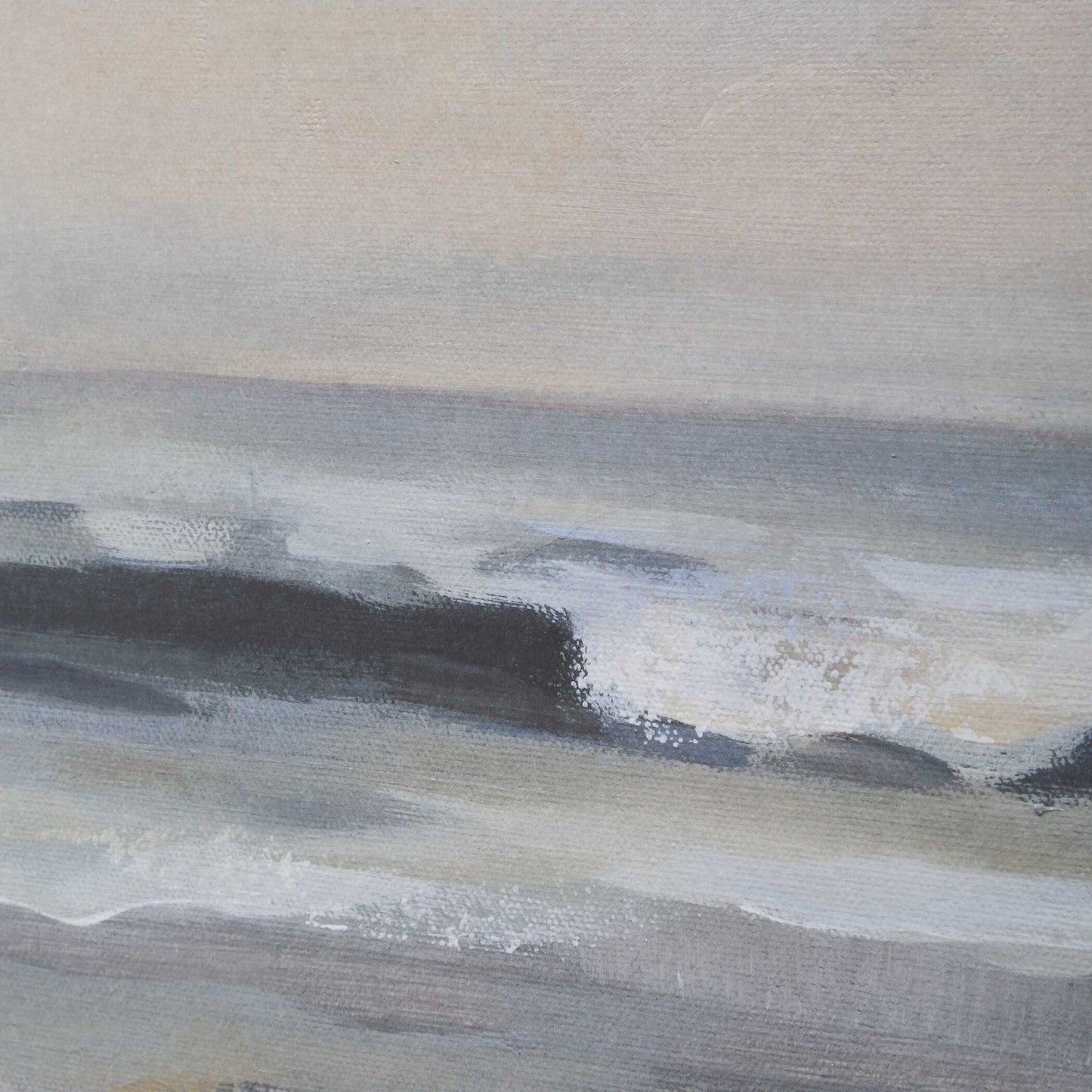 Haze - Framed Print - Light Gray