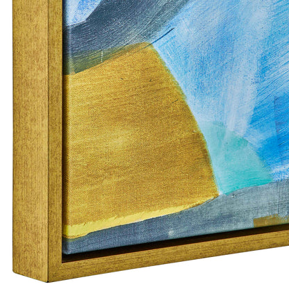 The Story Of Water - Abstract Art - Blue