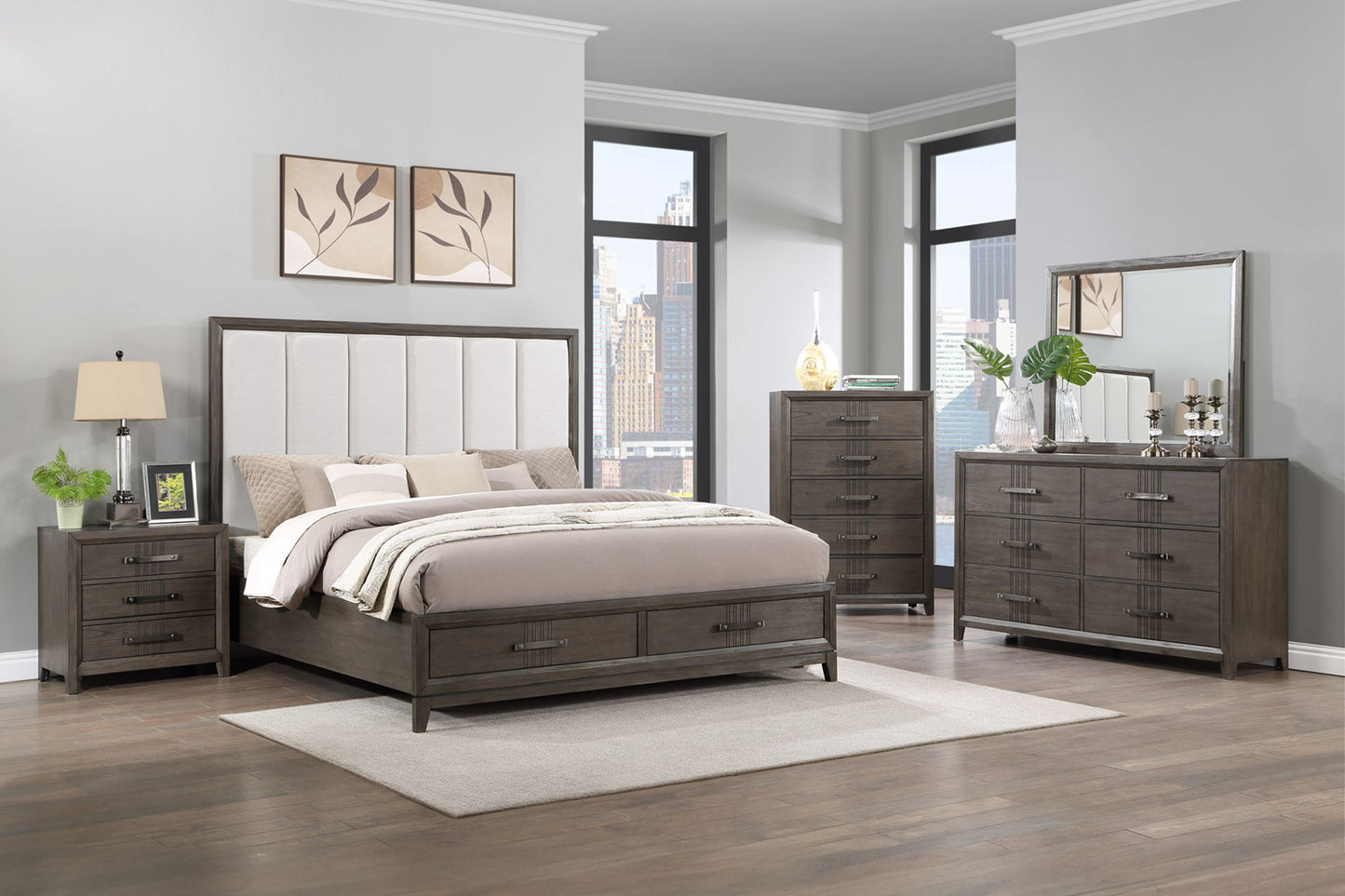 Landon - Nightstand - Walnut