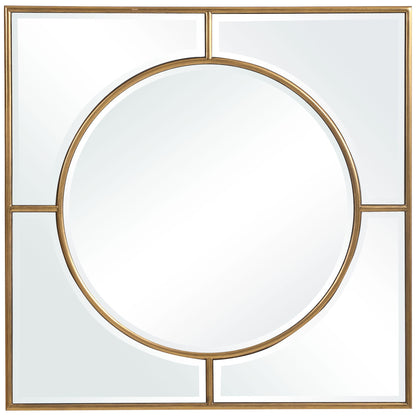 Stanford - Square Mirror - Gold