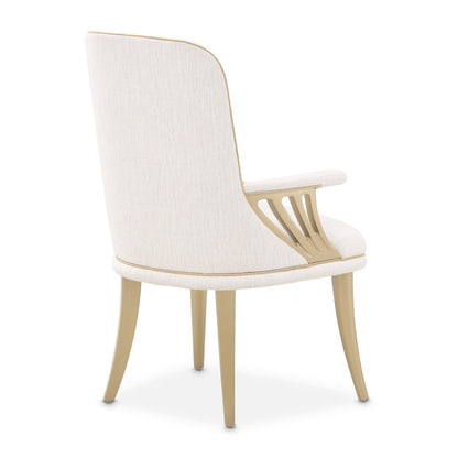 La Terrazza - Dining Arm Chair (Set of 2) - Creamy Pearl