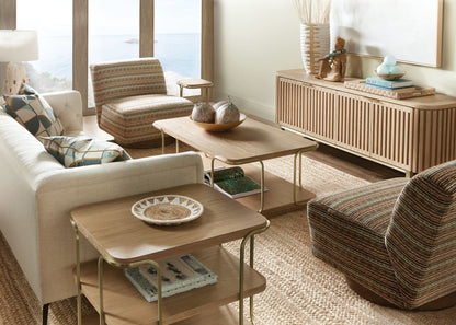 Commerce And Market - Easton Entertainment Console - Light Brown