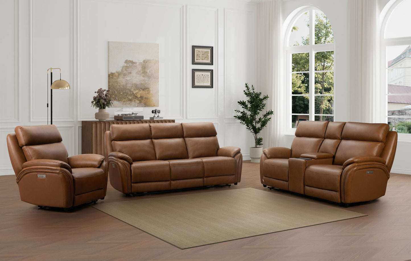 Corry - 3P Console Loveseat