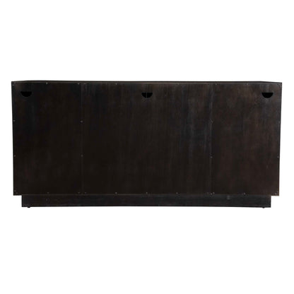 Faulkner - 4 Door Cabinet - Black