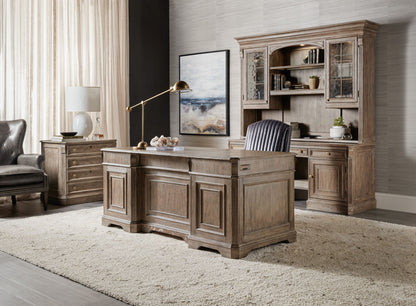 Sutter - Computer Credenza - Light Brown