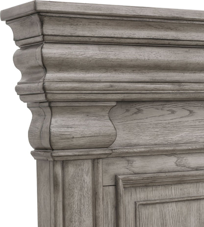Madison Ridge - Queen Panel Bed With Blanket Chest Footboard - Heritage Taupe
