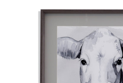 Sweet Face I - Framed Print - Gray