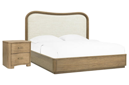 Leeza - Bedroom Set With Upholstered Panel Bed