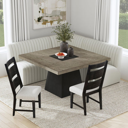 Jemma - Dining Corner Chair - Beige Linen