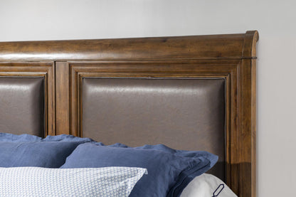 Echelon - Complete Upholstered Sleigh Bed