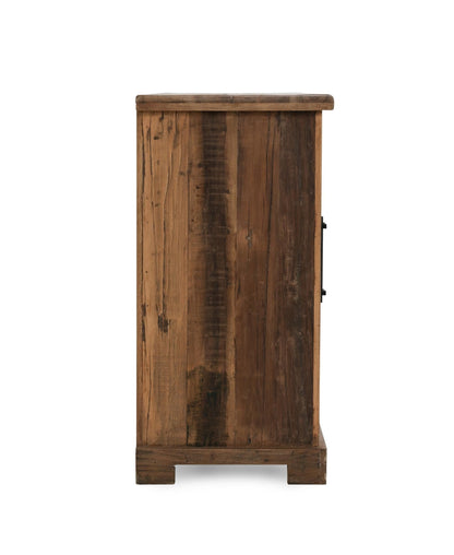 Zion - Wood 4 Door Cabinet - Natural