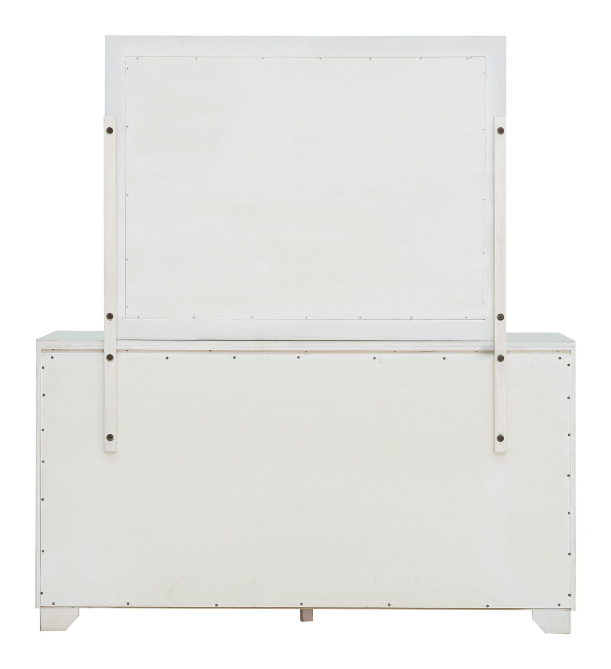 Camila - Dresser and Mirror - Creamy White