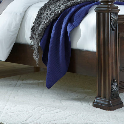 Messina Estates - Queen Poster Rails - Cognac