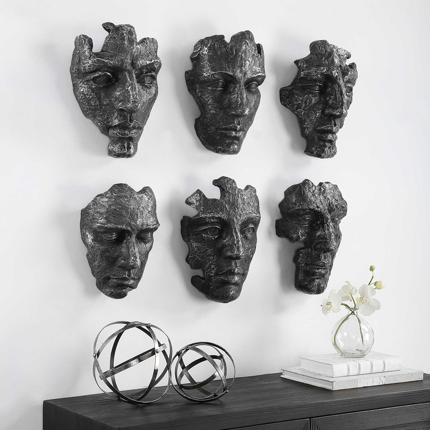 Self-Portrait - Mask Wall Decor (Set of 6)