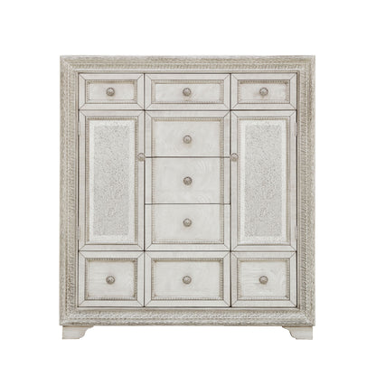 Camila - 9 Drawer Door Chest - Cream