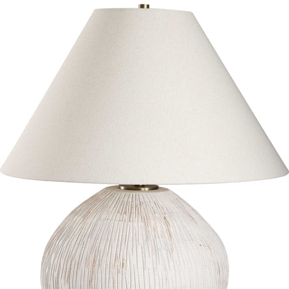 Meryl - Table Lamp - Aged White