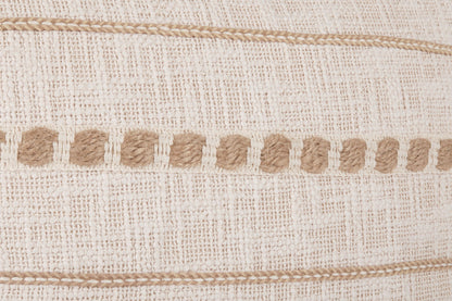 Lago - Pillow - Ivory / Natural