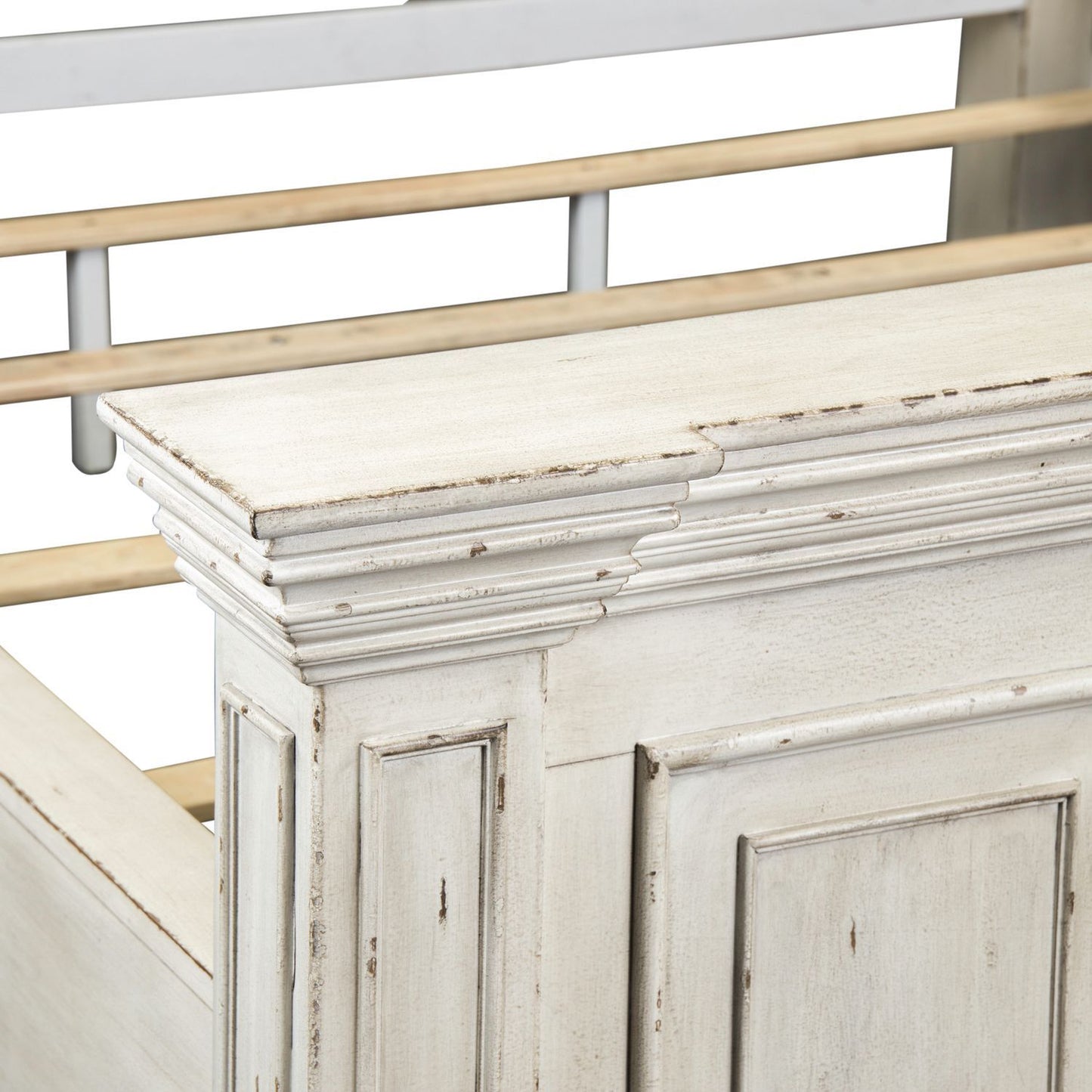 Big Valley - King Mansion Footboard - Whitestone