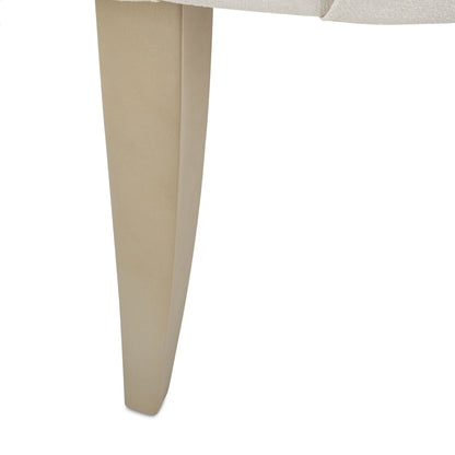 Villa Cherie - Tufted Vanity Chair - Frosted Pearl