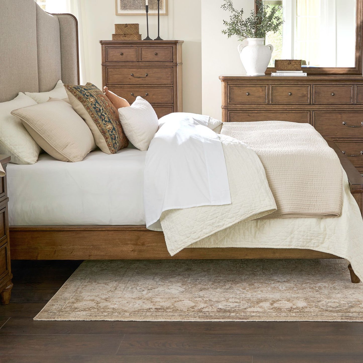 Harrison Heights - Shelter Bed Rails - Sienna