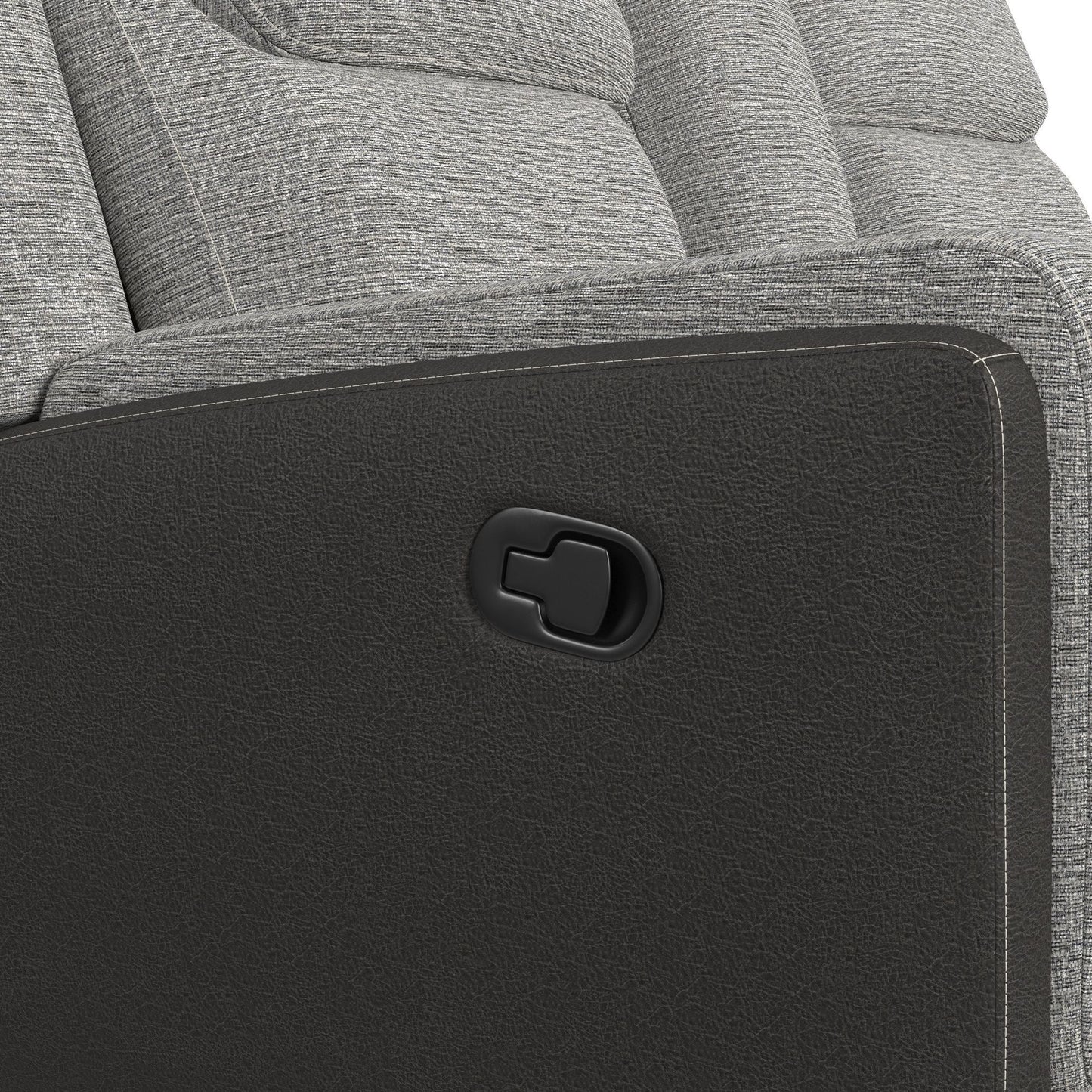 Hornet - 3 Piece Sectional Set With Console And 2 Recliners