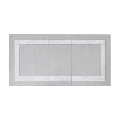 Fiona - Rectangle Dining Table - Mist Gray