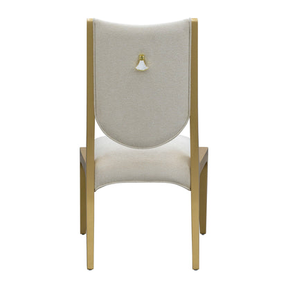 Scotts Square - Dining Side Chair (Set of 2) - Light Champagne