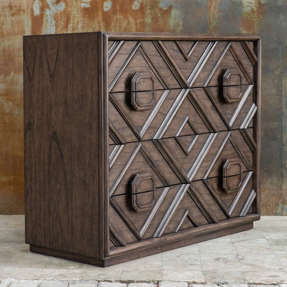 Mindra - Drawer Chest - Dark Brown