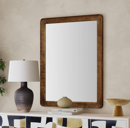 Hallie - Wall Mirror - Brown