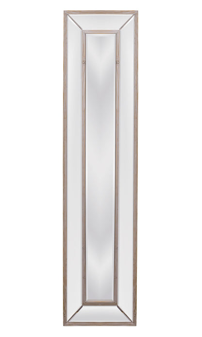 Pompano - Floor Mirror - Light Brown
