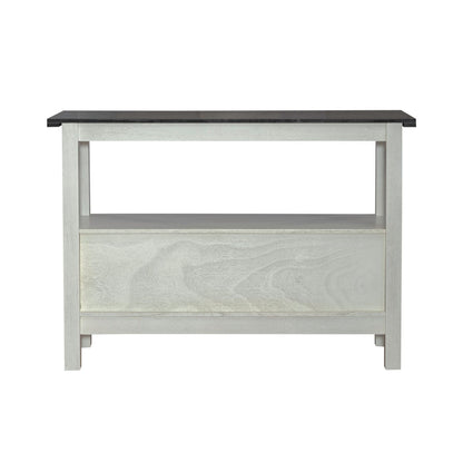 Brook Bay - Sideboard - Textured White / Carbon Gray