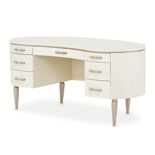 London Place - Desk - Creamy Pearl