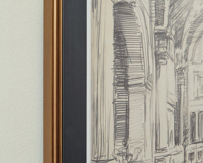 Downyard - Wall Art Set (Set of 2) - Black / Beige