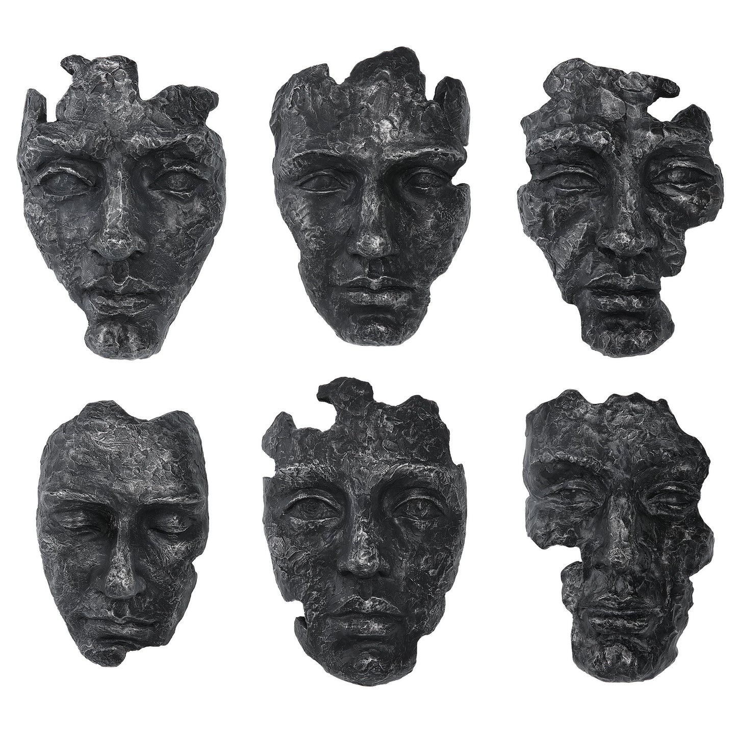 Self-Portrait - Mask Wall Decor (Set of 6)