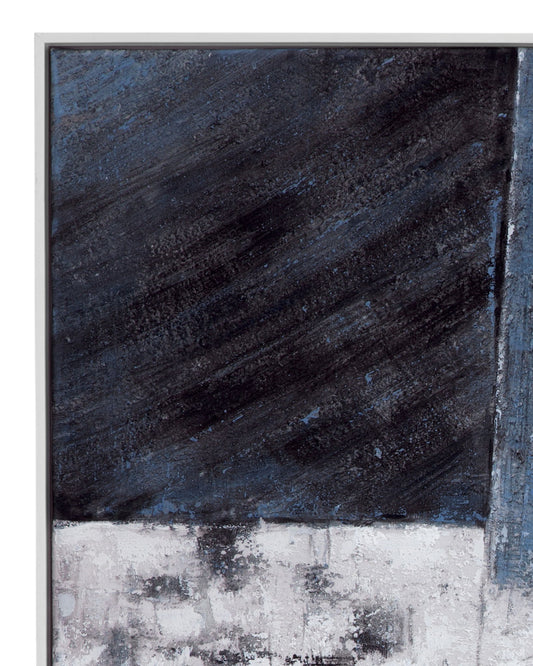 Yuma Canvas Art - Gray