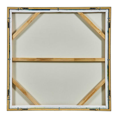 Abstract Reflections - Framed Canvas - Gray