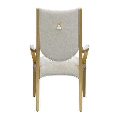 Scotts Square - Dining Arm Chair - Light Champagne