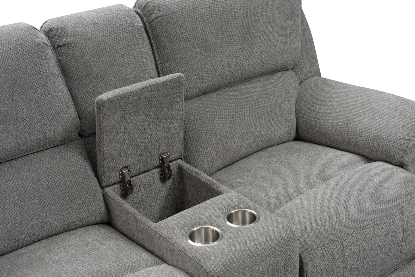 Hooper - Console Loveseat, Manual Recline