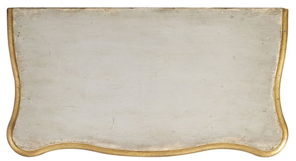 Melange - French 2-Drawer Chest - Pearl Silver