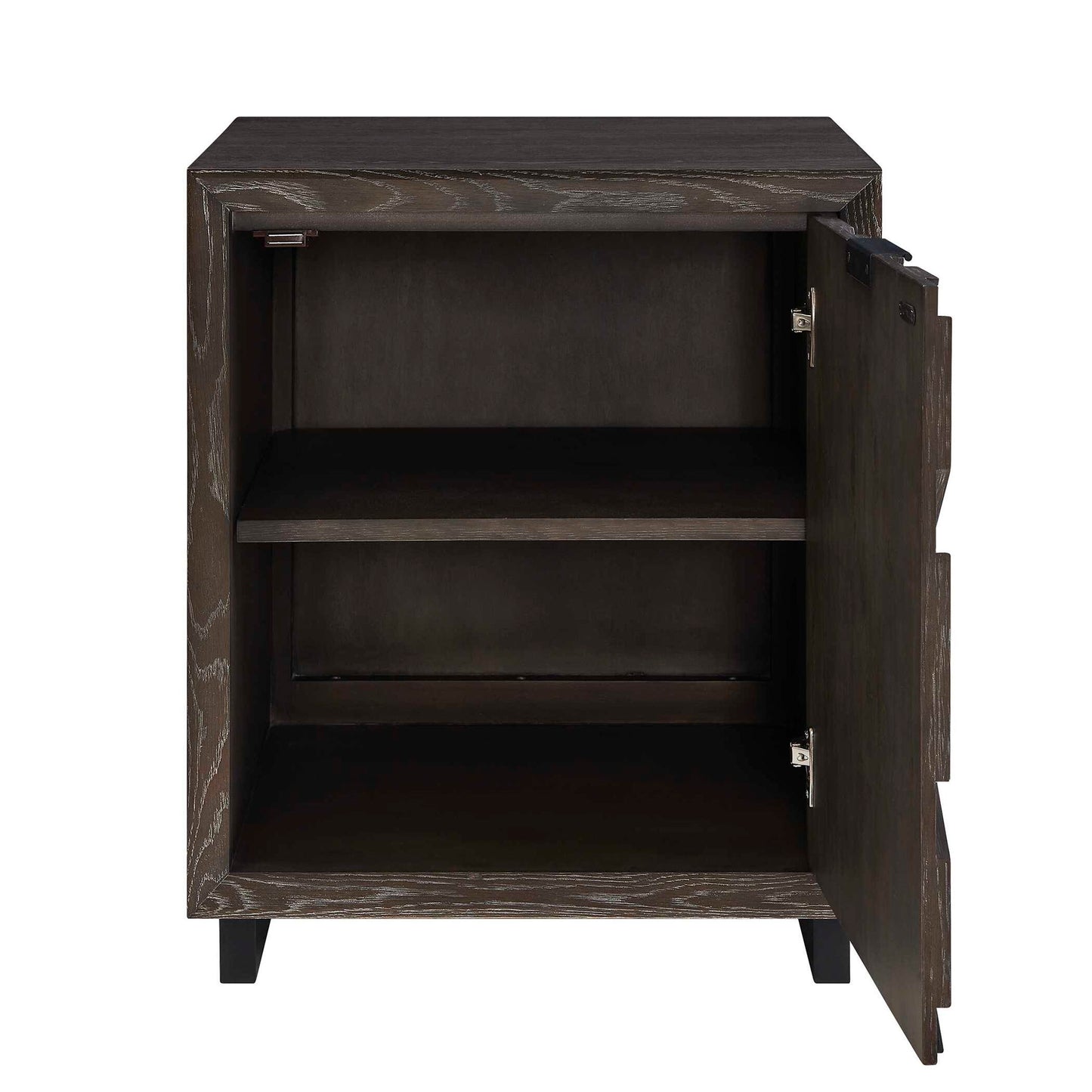 Barrett - Oak Cabinet - Dark Charcoal