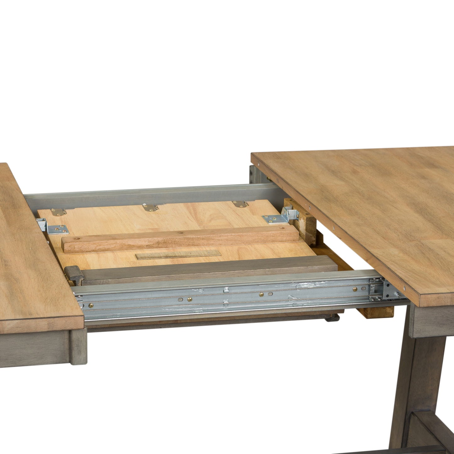 Lindsey Farm - Trestle Table Top - Gray & Sandstone